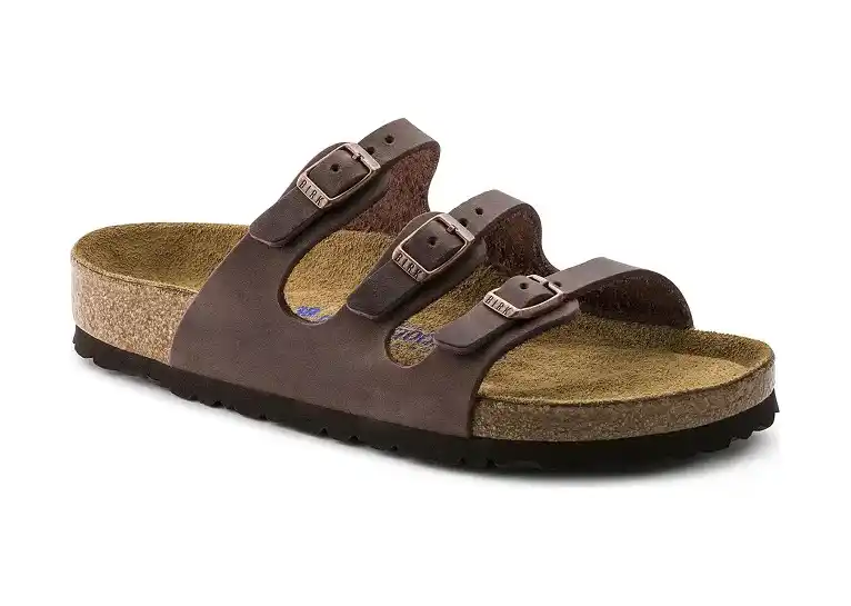 Image 1 of Birkenstock Florida Soft Footbed Oiled Leather Regular Women's