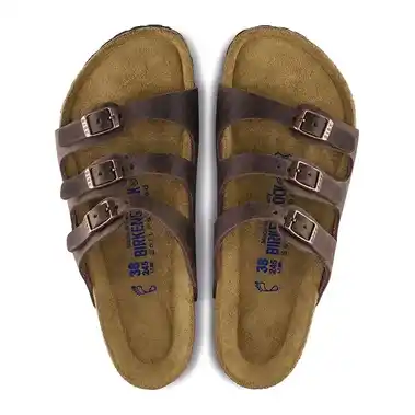 Image 2 of Birkenstock Florida Soft Footbed Oiled Leather Regular Women's