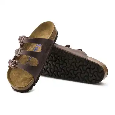 Image 5 of Birkenstock Florida Soft Footbed Oiled Leather Regular Women's