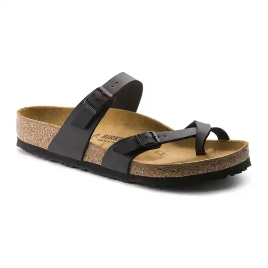 Cover image of Black Birkenstock Mayari Birko-Flor Regular Women's