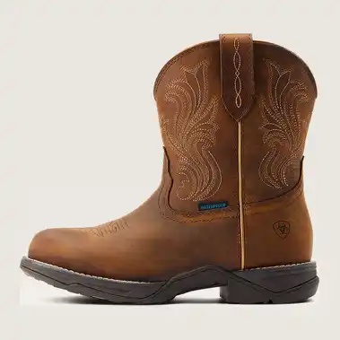 Image 2 of Ariat Anthem Round Toe Shortie Waterproof Women's