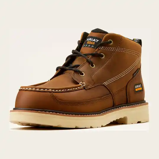 Cover image of DISTRESSED BROWN Ariat Rebar Lift Chukka Comp Toe Men's