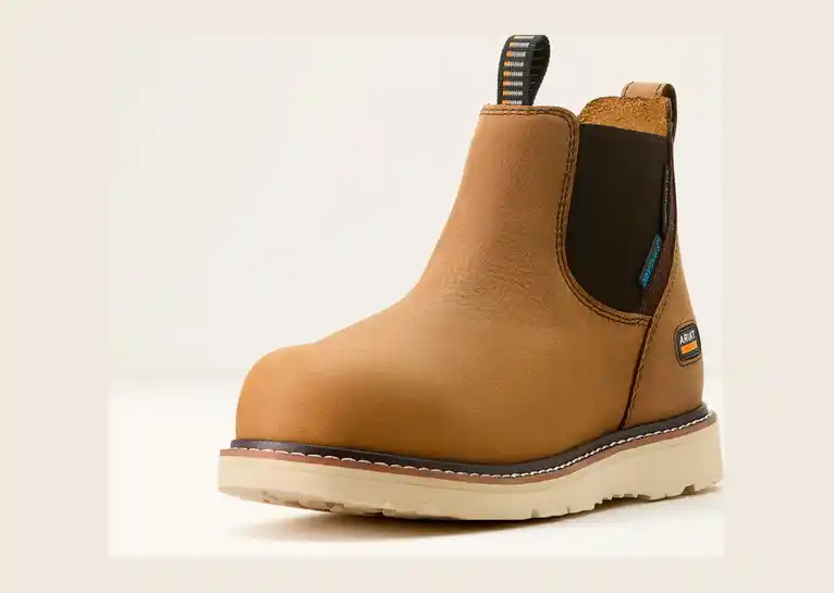 Image 1 of Ariat Rebar Wedge Chelsea Waterproof Comp Toe Women's