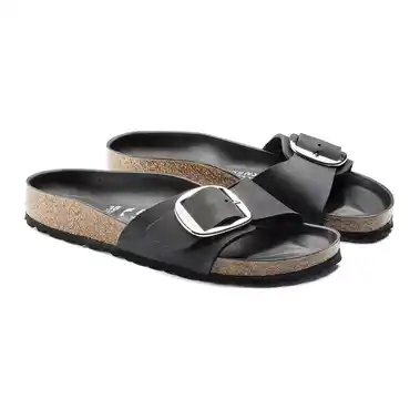 Image 2 of Birkenstock Madrid Big Buckle Oiled Leather Narrow Women's
