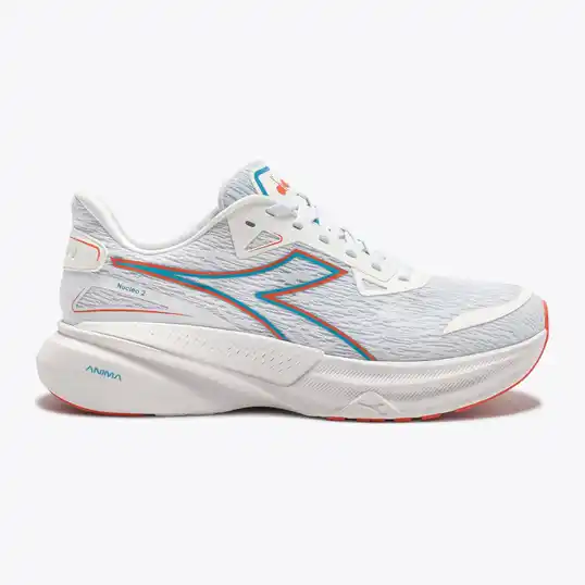 Cover image of WHITE/ORANGE NAS Diadora Nucleo 2 Men's