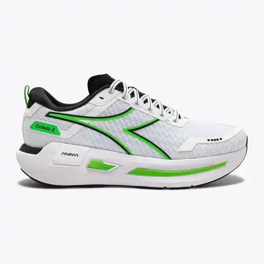 Cover image of WHITE/BLACK/GREEN Diadora CELLULA 2 Men's