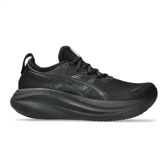 Cover image of BLACK/GRAPHITE GREY Asics Gel-Nimbus 27 Men's