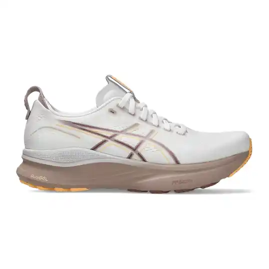 Cover image of WHITE/ORANGE GLOW Asics Gel-Kayano 32 Women's