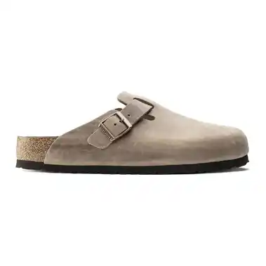 Image 3 of Birkenstock Boston Soft Footbed Natural Leather Oiled Women's