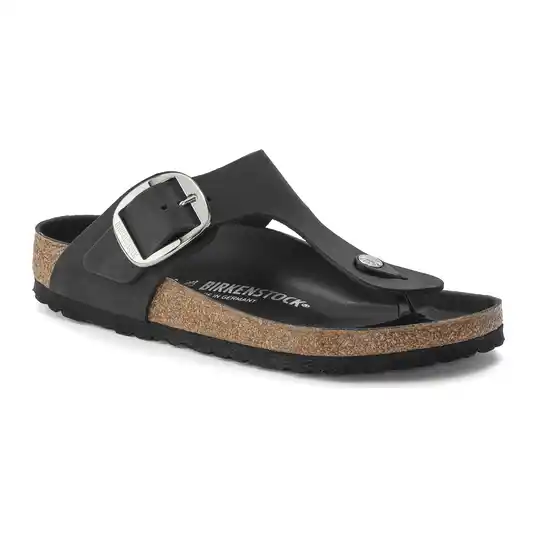 Birkenstock Gizeh Big Buckle Oiled Leather Regular Women's