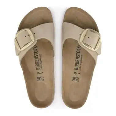 Image 8 of Birkenstock Madrid Big Buckle Nubuck Narrow Women's