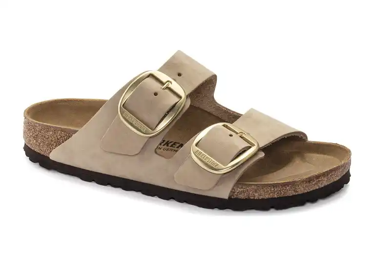 Image 1 of Birkenstock Arizona Big Buckle Nubuck Narrow Women's