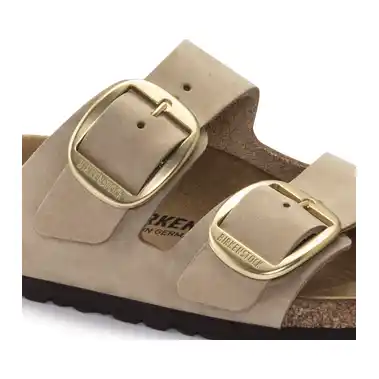 Image 2 of Birkenstock Arizona Big Buckle Nubuck Narrow Women's