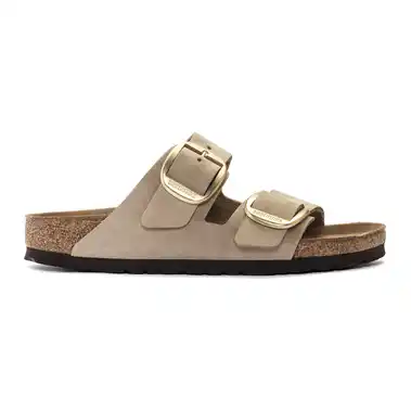 Image 6 of Birkenstock Arizona Big Buckle Nubuck Narrow Women's