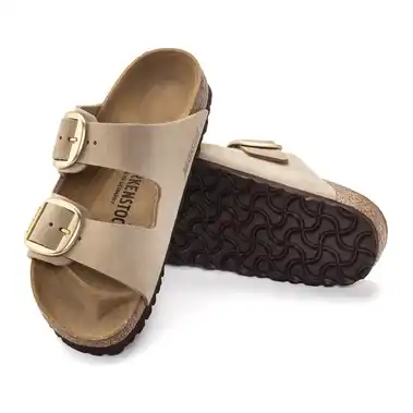 Image 7 of Birkenstock Arizona Big Buckle Nubuck Narrow Women's