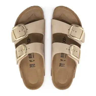 Image 8 of Birkenstock Arizona Big Buckle Nubuck Narrow Women's