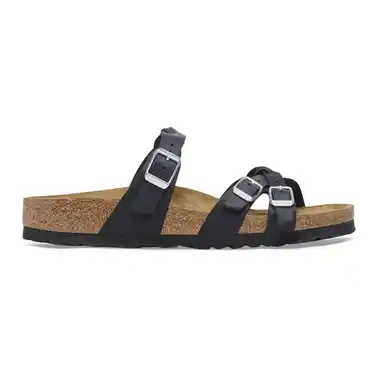 Image 4 of Birkenstock Franca Braided Oiled Leather Regular Women's
