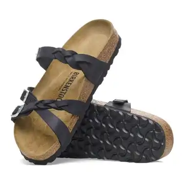 Image 5 of Birkenstock Franca Braided Oiled Leather Regular Women's
