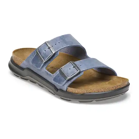 Cover image of ELEMENTAL BLUE Birkenstock Arizona Rugged Men Oiled Leather Regular Men's
