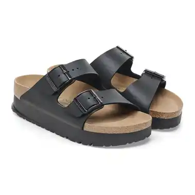 Image 5 of Birkenstock Arizona Flex Platform Vegan Birko-Flor Narrow Women's