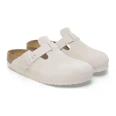 Image 3 of Birkenstock Boston Soft Footbed Suede Leather Narrow Women's
