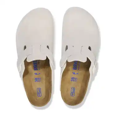 Image 4 of Birkenstock Boston Soft Footbed Suede Leather Narrow Women's