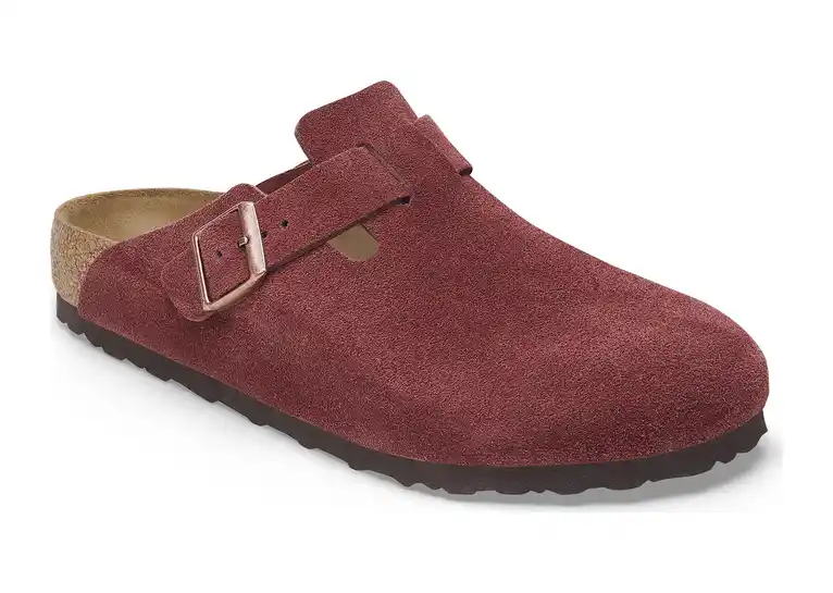 Image 1 of Birkenstock Boston Suede Leather Narrow Women's