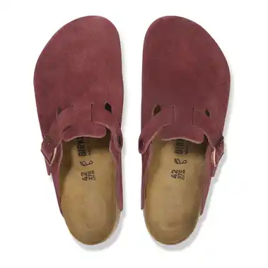 Image 3 of Birkenstock Boston Suede Leather Narrow Women's