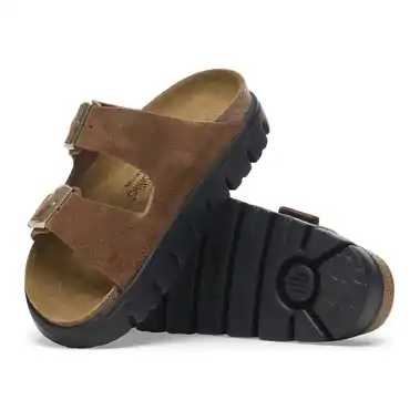 Image 2 of Birkenstock Arizona Chunky Suede Leather Narrow Women's