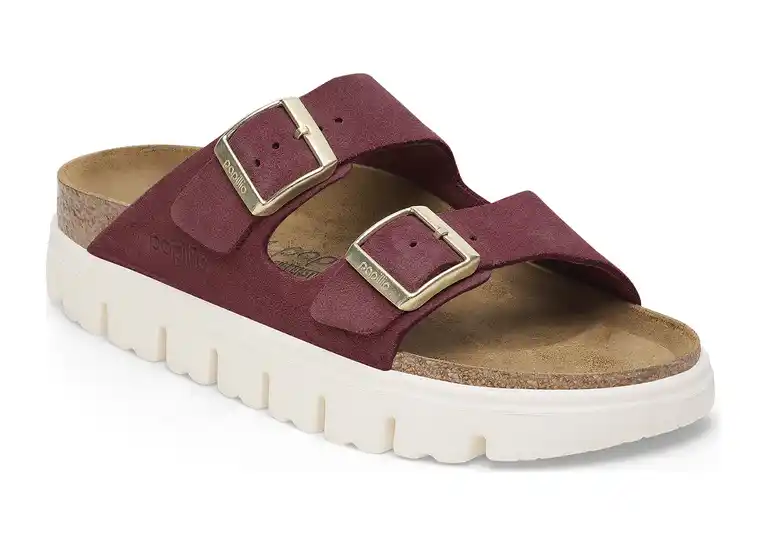 Image 1 of Birkenstock Arizona Chunky Suede Leather Narrow Women's