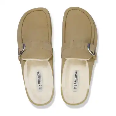 Image 3 of Birkenstock Buckley Shearling Suede Leather Narrow Women's
