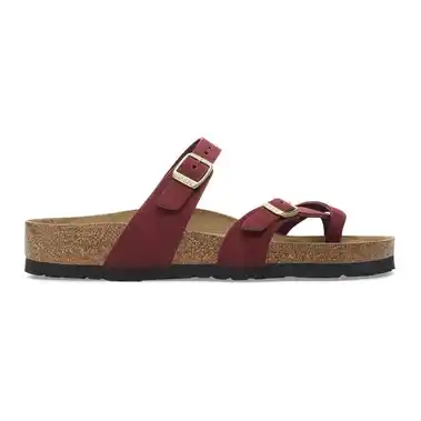 Image 4 of Birkenstock Mayari Soft Footbed Nubuck Leather Regular Women's