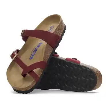 Image 5 of Birkenstock Mayari Soft Footbed Nubuck Leather Regular Women's
