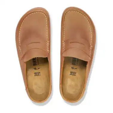 Image 3 of Birkenstock Naples 2.0 Natural Oiled Leather Narrow Women's