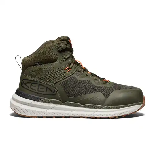 Cover image of forest night/gum Keen Utility Synchro Mid Waterproof Carbon Toe Men's