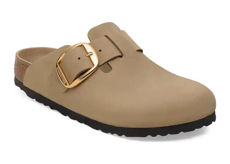 Image 1 of Birkenstock Boston Big Buckle Oiled Leather Narrow Women's