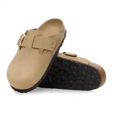Image 3 of Birkenstock Boston Big Buckle Oiled Leather Narrow Women's