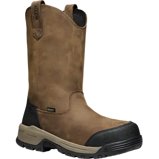 Cover image of BISON/BLACK Keen Utility Evanston Pull On Waterproof Men's