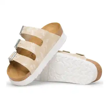 Image 5 of Birkenstock Florida III Flex Platform Nubuck Narrow Women's