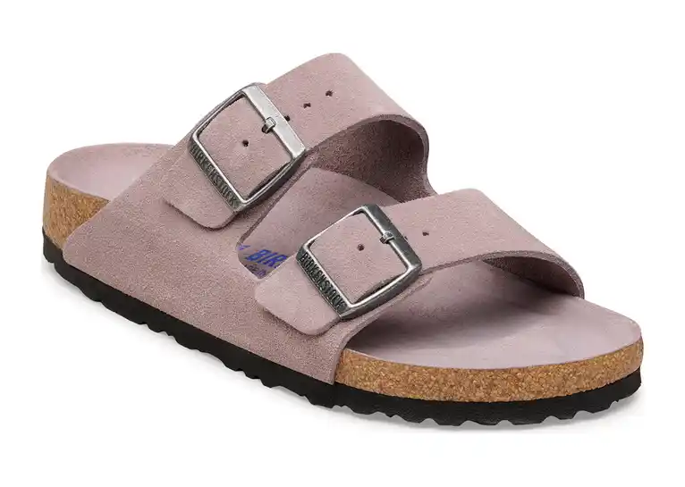 Image 1 of Birkenstock Arizona Soft Footbed Suede Narrow Women's