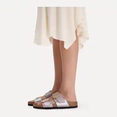 Image 4 of Birkenstock Sydney Luxe Buckle Birko-Flor Regular Women's