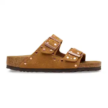 Image 6 of Birkenstock Arizona Rivet Suede Narrow Women's