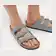 Alternate Image of BASALT GRAY Birkenstock Florida Oiled Leather Regular Women's
