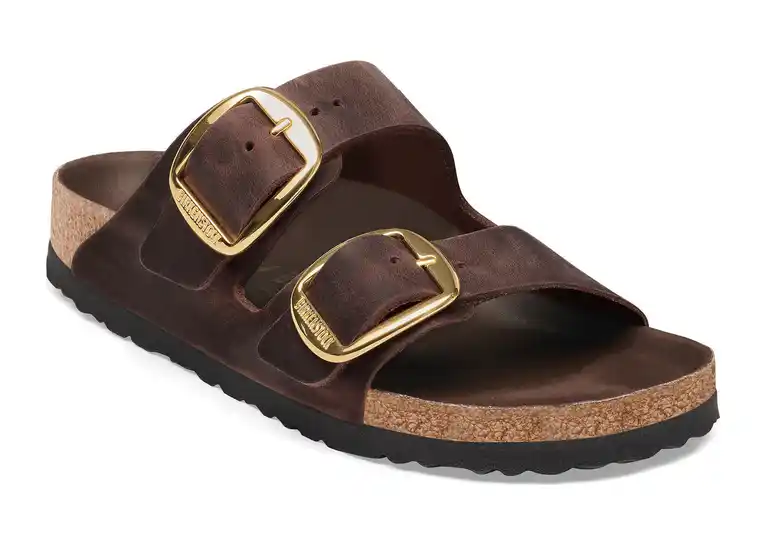 Image 1 of Birkenstock Arizona Big Buckle Oiled Leather Narrow Women's