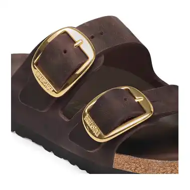 Image 2 of Birkenstock Arizona Big Buckle Oiled Leather Narrow Women's