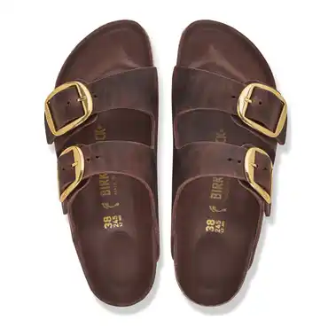 Image 8 of Birkenstock Arizona Big Buckle Oiled Leather Narrow Women's