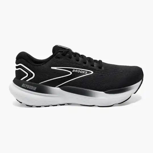 Cover image of BLACK/GREY/WHITE Brooks Glycerin 21 Men's