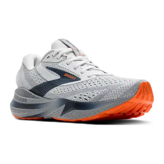 Cover image of White/Peacoat/Alloy Brooks Adrenaline GTS 24 Men's