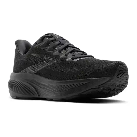 Cover image of BLACK/BLACK/EBONY Brooks Ghost 17 Men's