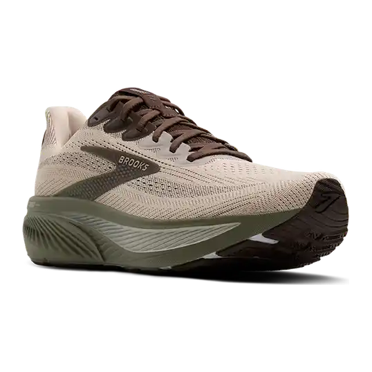 Cover image of Chateau Gray/Brown/Olive Brooks Ghost 17 Men's